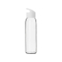 Стеклянная бутылка  Fial, 500 мл, белый, прозрачный/белый, силикатное стекло, полипропилен