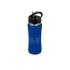Бутылка спортивная Коста-Рика 600мл, синий, синий/черный/серебристый, нержавеющая cталь/пластик с покрытием soft-touch
