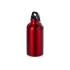 Бутылка Hip S с карабином 400мл, красный, красный, алюминий