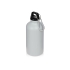Матовая спортивная бутылка Hip S с карабином и объемом 400 мл, серый, серый, корпус- алюминий, крышка- пластик