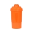 Шейкер для спортивного питания Level Up, оранжевый, оранжевый, шейкер - pp пластик, шарик- нержавеющая сталь