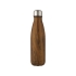 Cove бутылка из нержавеющей стали объемом 500 мл с вакуумной изоляцией и деревянным принтом, дерево, дерево, нержавеющая сталь, пластик pp, силикон