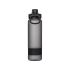 Бутылка Misty с ручкой, 850 мл, черный, черный, тритан, силикон