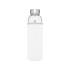 Спортивная бутылка Bodhi из стекла объемом 500 мл, белый, белый, стекло, неопрен, нержавеющая сталь