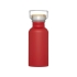 Спортивная бутылка Thor объемом 550 мл, красный, красный, нержавеющая сталь, бамбук