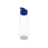 Бутылка для воды Plain 630 мл, прозрачный/синий, прозрачный/синий, пластик