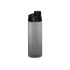 Спортивная бутылка для воды с держателем Biggy, 1000 мл, черный, черный, поликарбонат, полипропилен