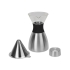 Кофеварка POUR OVER, 1000 мл, серебристый/черный, серебристый/черный, нержавеющая сталь/стекло