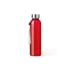 Бутылка стеклянная ALFE, 500 мл, красный, красный, стекло/пластик/нержавеющая cталь