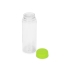 Бутылка для воды Candy, PET, зеленое яблоко, зеленое яблоко/прозрачный, пэт