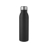 Harper, спортивная бутылка из нержавеющей стали объемом 700 мл с металлической петлей, черный, черный, нержавеющая сталь, пластик pp, силикон