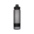 Бутылка Misty с ручкой, 850 мл, черный, черный, тритан, силикон