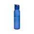 Спортивная бутылка Sky из стекла объемом 500 мл, cиний, синий, стекло, пластик pp