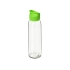 Стеклянная бутылка  Fial, 500 мл, зеленое яблоко, прозрачный/зеленое яблоко, силикатное стекло, полипропилен