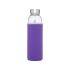 Спортивная бутылка Bodhi из стекла объемом 500 мл, пурпурный, пурпурный, стекло, неопрен, нержавеющая сталь
