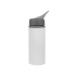 Бутылка для воды Rino 660 мл, белый, белый/серый, алюминий, пластик