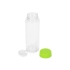 Бутылка для воды Candy, PET, зеленое яблоко, зеленое яблоко/прозрачный, пэт