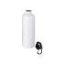 Бутылка Hip M с карабином, 770 мл, белый, белый, корпус- алюминий, крышка- пластик