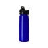 Бутылка Teko с автомат. крышкой, 750 мл, цвет синий, синий, полипропилен (ёмкость, крышка), силикон (прокладка)