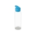 Бутылка для воды Plain 630 мл, прозрачный/голубой, прозрачный/голубой, пластик