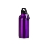 Бутылка Hip S с карабином 400мл, пурпурный, пурпурный, алюминий