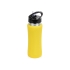 Бутылка спортивная Коста-Рика 600мл, желтый, желтый/серебристый, нержавеющая cталь/пластик с покрытием soft-touch