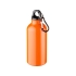 Бутылка Oregon с карабином 400мл, оранжевый (Р), оранжевый/черный, алюминий