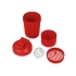 Шейкер для спортивного питания Level Up, красный, красный, шейкер - pp пластик, шарик- нержавеющая сталь
