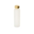 Стеклянная бутылка с бамбуковой крышкой Foggy, 600мл, белый (Р)