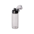 Бутылка спортивная Capri, прозрачный, прозрачный, корпус-тритан, крышка-полипропилен, пластик