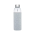 Спортивная бутылка Bodhi из стекла объемом 500 мл, серый, серый, стекло, неопрен, нержавеющая сталь