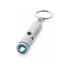 Брелок-фонарик Antares, серебристый, серебристый, пластик