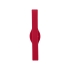 Силиконовый браслет с многоцветным фонариком, красный, силикон