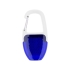 Брелок - фонарик с отражателем и карабином, ярко-синий/белый, ярко-синий/белый, аБС пластик