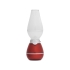 Фонарик-лампа Hurricane Lantern, красный, красный/серебристый/прозрачный, абс пластик