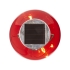 Солнечный диодный фонарь Surya, красный, красный, пэт пластик