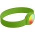 Силиконовый браслет с многоцветным фонариком, лайм, силикон
