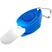 Брелок-фонарик для молнии, синий Брелок-фонарик для молнии, синий