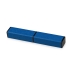 Футляр для ручки «Quattro», синий, синий/черный, алюминий, ложемент- пластик
