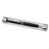 Тубус для 1 ручки «Аяс», прозрачный/серебристый, прозрачный/серебристый, пластик