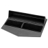 Подарочная коробка для ручек «Бристоль», черный, черный, картон/бархат