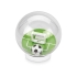 Мини-игра Футбол, прозрачный, зеленый/белый/черный, пластик