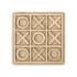 Деревянная игра Крестики нолики (сувениры повседневные), натуральный, фанера березы