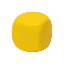 Антистресс Кубик, желтый
