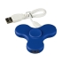 Spin-it USB-спиннер, ярко-синий, ярко-синий, пластик