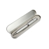 Упаковка G05 в виде пенала для ручки, серебро, серебристый, металл
