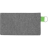 Универсальный пенал из переработанного полиэстера RPET Holder, серый/зеленый, серый/зеленый, переработанный полиэстер rpet