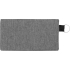 Универсальный пенал из переработанного полиэстера RPET Holder, серый/черный, серый/черный, переработанный полиэстер rpet