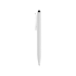 Шариковая ручка - стилус Tri Click Clip, белый, аБС пластик