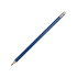 Шестигранный карандаш с ластиком Presto, синий, синий, дерево-тополь